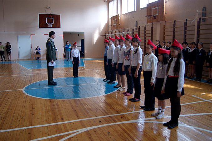 Смотр строя и песни 2014